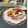 Aoibox Round Woven Placemats Set of 4, Boho Rattan Hand-Woven Place Mats for Dinner Plates, Farmhouse Wicker Table Mats for Dining Table, Home Decor - 4 of 4