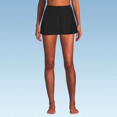 Lands' End Women's Slender Separates Tummy Control Swim Skirt Swim Bottoms