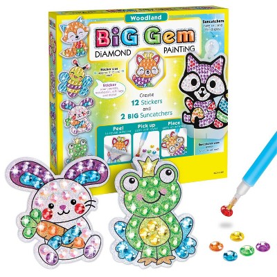 Creativity for Kids' Big Gem Diamond Painting Kit - Woodland