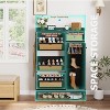 Shoe Cabinet, Shoe Storage Cabinet with 3 Flip-Down Drawers & 4-Tier Adjustable Shelves, Shoe Cabinet Storage for Entryway,Shoe Organizer - 3 of 4