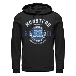 Men's Monsters Inc Best College Logo Pull Over Hoodie - 1 of 4