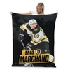 NHL Boston Bruins Brad Marchand Player Silk Touch Throw Blanket 50x60 Inches - 3 of 4