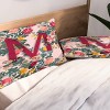 Deny Designs King Burcu Korkmazyurek Summer Botanical Monogram Pillow Shams - 2 of 3
