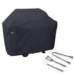Classic Accessories 70" Water Resistant Grill Cover with Grill Tool Set