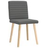 vidaXL Dining Chair Set of 2 Dark Grey - 3 of 4