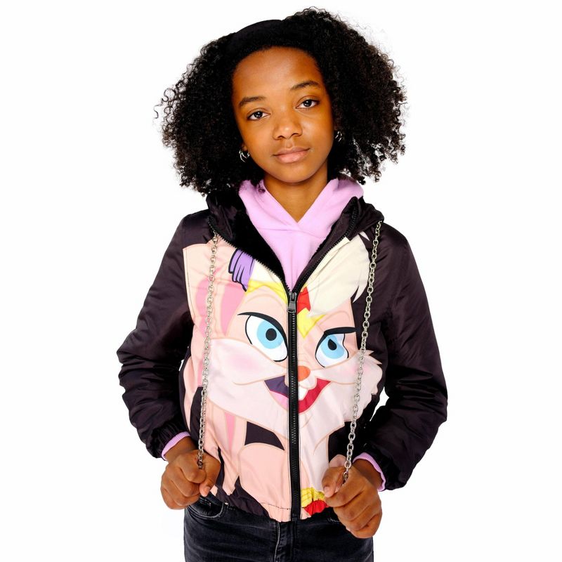Members Only Girl Midweight With Fur Lining Jacket, 1 of 5