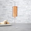 JoyJolt Claire Crystal Cylinder Champagne Glasses - Set of 2 Champagne Flutes - 5.7 oz - 2 of 4