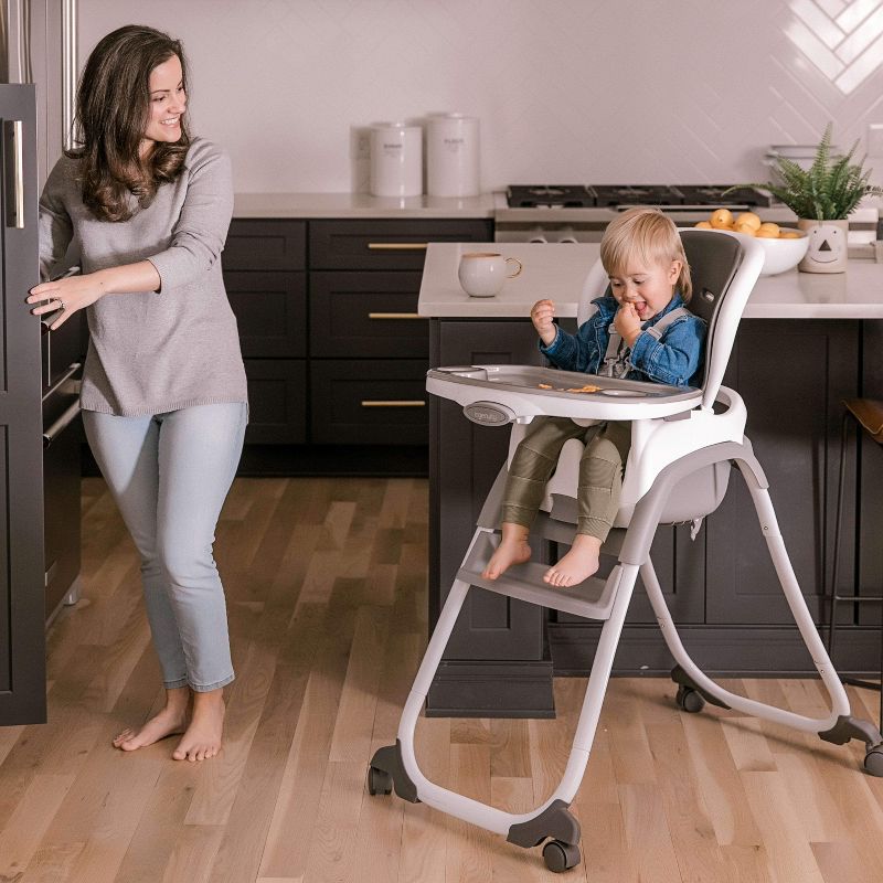 Ingenuity SmartClean Trio Elite 3-in-1 High Chair, Toddler Chair &#38; Booster Seat - Slate, 4 of 22