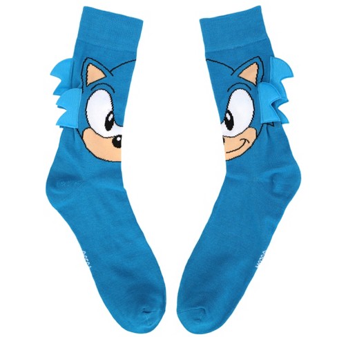 Sonic The Hedgehog 360 Casual Character Crew Socks For Men : Target