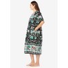 Only Necessities Plus Size Mixed Print Short Lounger - 4 of 4