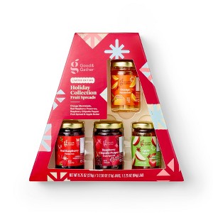 Christmas Sweet Spicy Fruit Spreads - 9.75oz/4pk - Good & Gather™ - 1 of 4