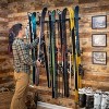 Teal Triangle Premium G-Ski | Adjustable Wall Storage System | Holds 5 Pairs of Skis - 4 of 4