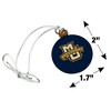 Marquette University Primary Logo Mini Small Tiny Wood Christmas Tree Holiday Ornament - 4 of 4