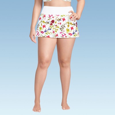 Lands' End Women's Pinchless Mini Swim Skort