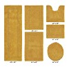 Lux Premium 100% Cotton Tufted Solid Reversible 6 PC Bath Rug Set – Ultra-Soft, Water-Absorbent, Durable, Machine Washable Bathroom Rug - 2 of 4