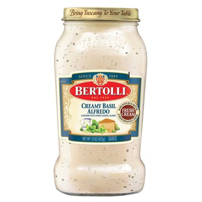Bertolli Creamy Basil Alfredo Sauce - 15oz