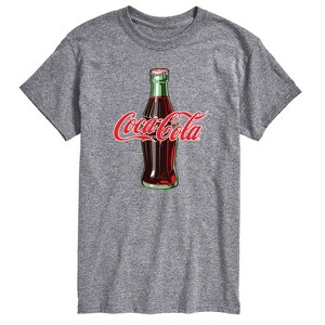 Men's - Coca-cola - Coke Bottle Logo Short Sleeve Graphic T-Shirt - 1 of 4