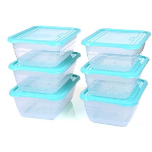 Food Storage Containers (Medium 3L, 3 Pack) - 1 of 2