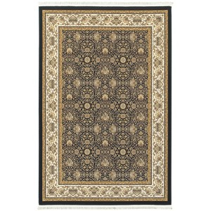 Oriental Weavers Masterpiece 1331B Navy/ Ivory Indoor Area Rug - 5'3" x 7'6" - 1 of 3