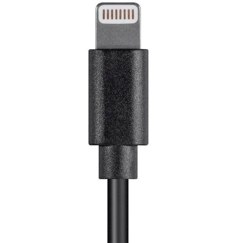 Monoprice Lightning to USB Charge & Sync Cable - 3 Feet - Black | Apple MFi Certified for iPhone X, 8, 8 Plus, 7, 7 Plus, 6, 6 Plus, 5S , iPad Pro, 5 of 7