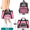 PetAmi Airline Approved Pet Carrier for Cat Dog, Soft Sided Travel Supplies Accessories, Ventilated Carrying Bag Kitten Puppy - 2 of 4