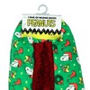 Seven Times Six Peanuts Snoopy Slippers Adult Holiday Themed Non-Slip Mushie Socks 1 Pair - 3 of 4