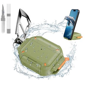 HTUTWOO for AirPods Pro 3 Case, Anti-Scratch Waterproof Hard Shell Cover with Carabiner and Cleaning Kit for AirPods Pro 3rd Gen - 1 of 4