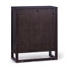 Teamson Home Hatteras Accent Cabinet with 2 Rattan Inlay Doors and Adjustable Shelves - 3 of 4