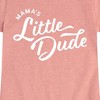 Girls' - Instant Message - Script Mamas Little Dude Fitted Short Sleeve Graphic T-Shirt - 2 of 4