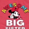 Girls' - Disney - Awesome Big Sister Short Sleeve Graphic T-Shirt - 2 of 4