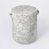 Drum Accent Table Gray Wash - Threshold™ designed with Studio McGee - image 4 of 4