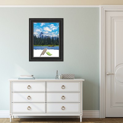 Ridge Black Classic Polystyrene Wall Picture Frame 18x24
