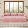 Convertible Sectional Sofas with 32D High-Density Sponge, Movable Ottoman, and Free Combination - 3 of 4