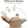 Recliner Chair - PU Leather Large Manual Recliner for Adults, 1.5X Sponge Filling and Easy Recline Mechanism - 4 of 4