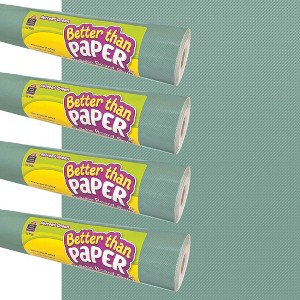 Teacher Created Resources Better Than Paper® Bulletin Board Roll, 4' x 12', Retreat Green, 4-Pack - 1 of 3