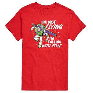 Men's - Disney - I'm Not Flying Short Sleeve Graphic T-Shirt - 1 of 4