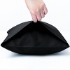 2 Pack 500 Thread Count Cotton Pillowcases, Soft and Breathable Envelope Closure Pillow Cases - NTBAY - 4 of 4