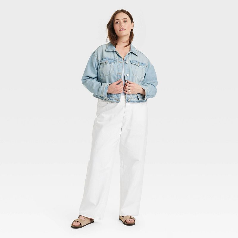 Women's Mid-Rise 90's Baggy Jeans - Universal Thread™, 4 of 15