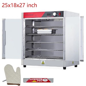 Hot Box Food Warmer With Removable Shelves & Water Tray - 1 of 4