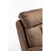 Velvet Extra Wide Power Lift Recliner with OKIN Motor, Massage, Heating & Cup Holder - 4 of 4