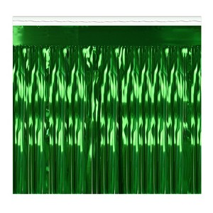 Beistle 1-Ply Metallic Fringe Drape, 15" high, 10' long, (1/Pkg) - 1 of 4