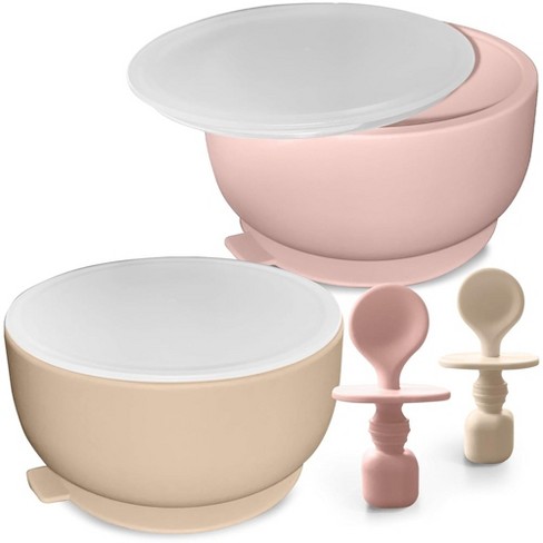 Silicone Baby Bowl, Baby Silicone Utensils