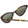 Ernest Hemingway H4850 Designer Acetate Eye Glasses Frame in Gloss Black Silver/Demo Lens 143mm Frame/58mm Lens Width - 4 of 4