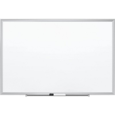 HITOUCH BUSINESS SERVICES Std Durable Magnetic Steel Dry-Erase Whiteboard Alum. Frame 2' x 1.5'