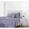 The Farmhouse by Rachel Ashwell 3pc Twin Washed Cotton Sheet Set Lavender - 4 of 4