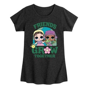 Girls' - LOL Surprise! - Friends Grow Together Fitted Short Sleeve Graphic T-Shirt - 1 of 4