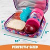 Bentology Lunch Box for Girls - Kids Insulated, Durable Lunchbox Tote Bag Fits Bento Boxes, Containers and Bottles, Back to School Lunch Sleeve Keeps - 4 of 4
