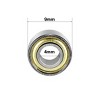 Unique Bargains Deep Groove Ball Bearing 688ZZ Double Shield Carbon Steel Bearings 20 Pcs - 4 of 4