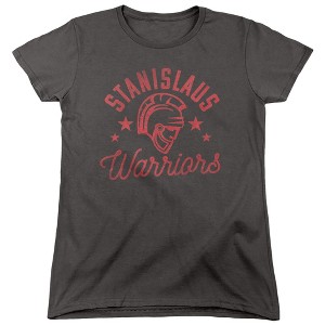 Women's California State University Stanislaus Warriors T-Shirt - 1 of 4