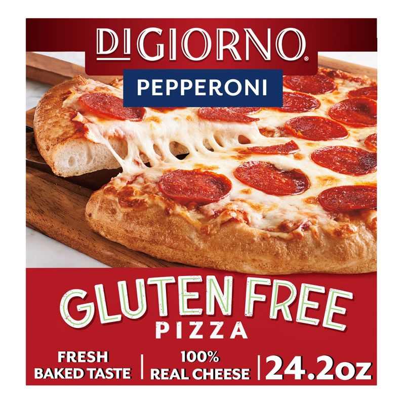 DiGiorno Gluten Free Pepperoni Frozen Pizza - 24.2oz, 1 of 6